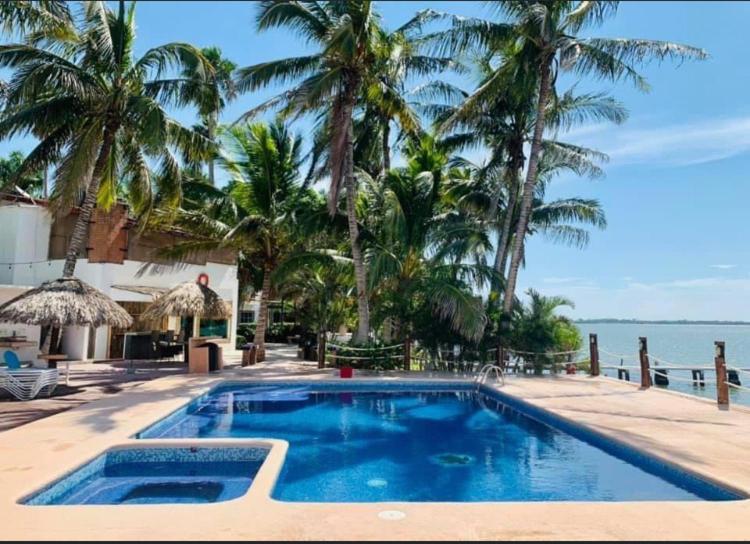 Hotel La Marina Del Rio La Pesca Exteriér fotografie